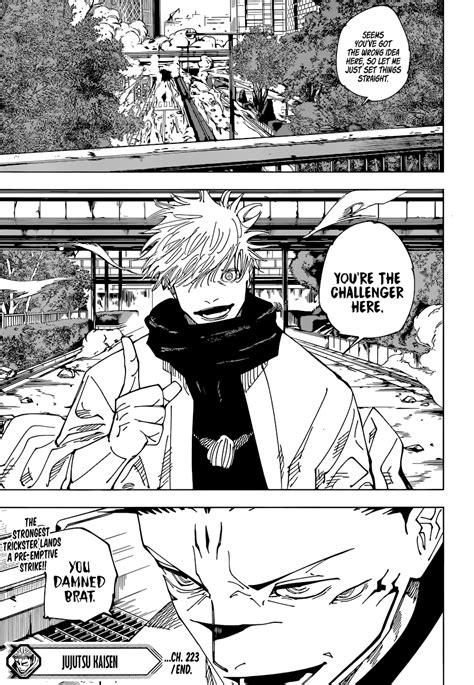 Jujutsu Kaisen, Chapter 223